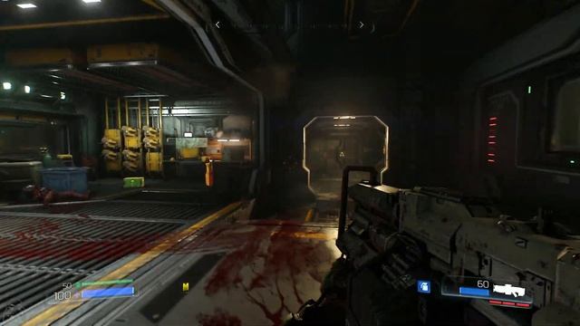 Doom 2016 - часть 2: Центр РаспРес - уровень 2: Знай Своего Врага смотреть онлайн
