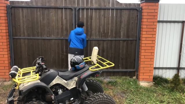 Покатушки на моём квадроцикле 125 кубов | подростковый квадроцикл смотреть онлайн