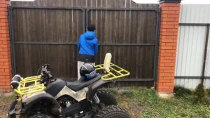 Покатушки на моём квадроцикле 125 кубов | подростковый квадроцикл