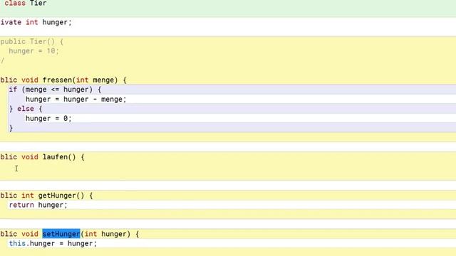 Vererbung in Java: Attribute und protected смотреть онлайн