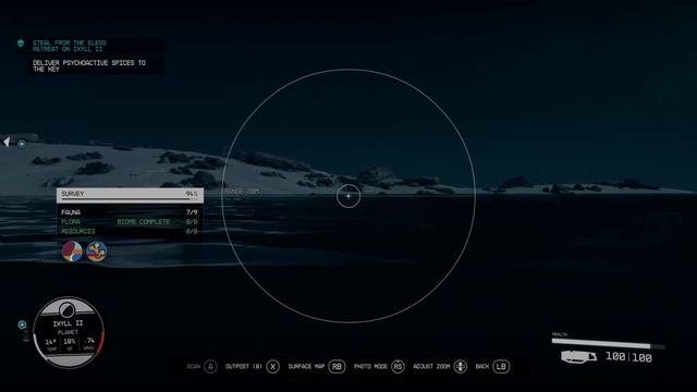 starfield Ixyll II fauna location 8 смотреть онлайн