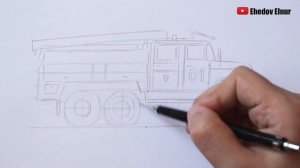 Как нарисовать Пожарную машину ?