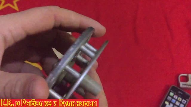 Катушка рыболовная проводочная Тускарь-1 из СССР.Советская интересная проводочная катушка Тускарь. смотреть онлайн