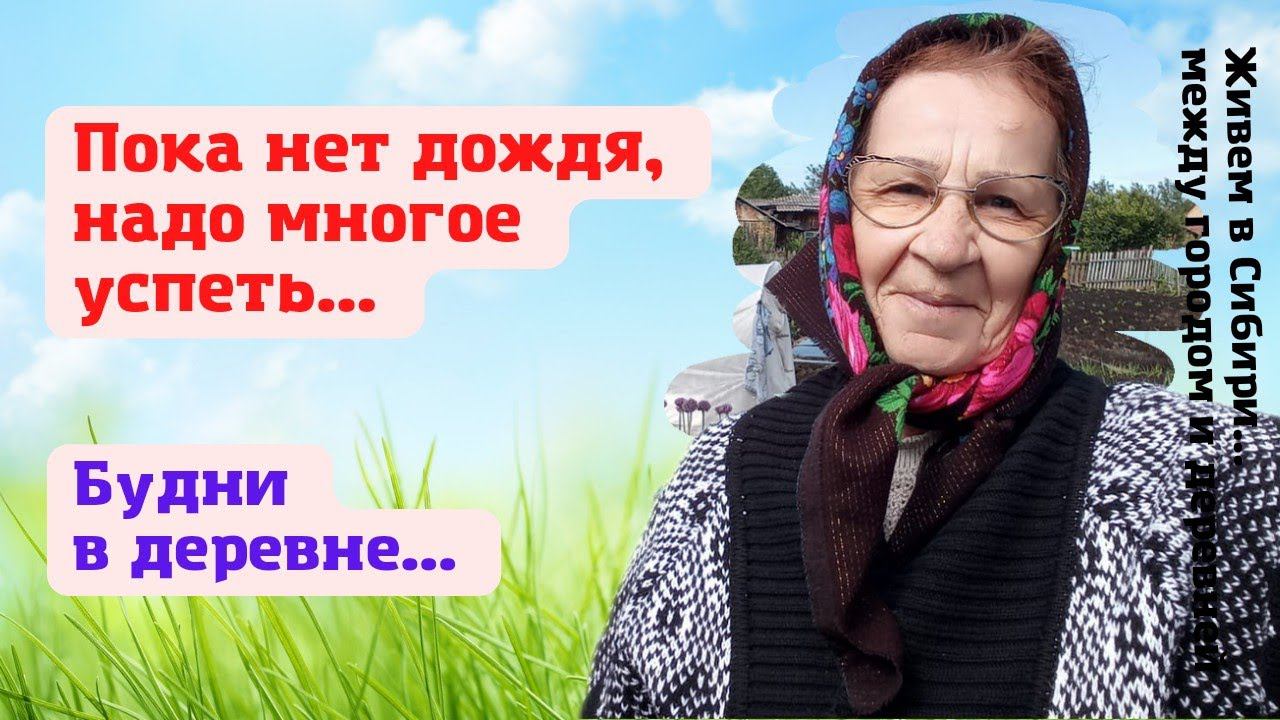 07.06.2022 Надо многое успеть..  Деревенские будни..