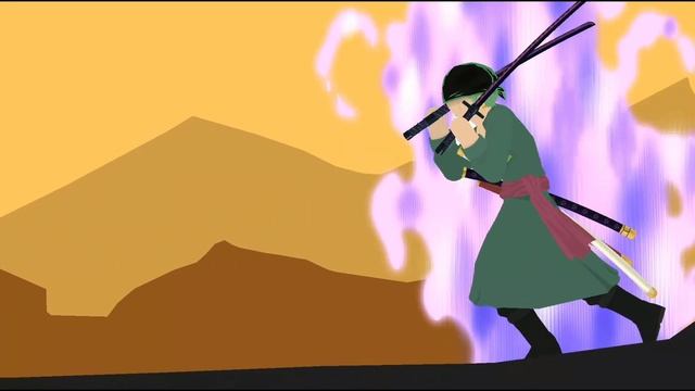 Zoro VS Sasuke (Stick Nodes Animation) смотреть онлайн