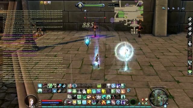 Aion Divine. Демонстрация механики. Целитель смотреть онлайн