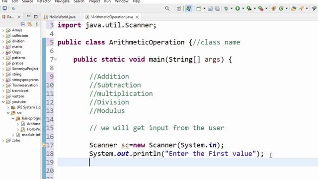 Arithmetic operations in Java ??#java #javaprogramming #learning #coding смотреть онлайн