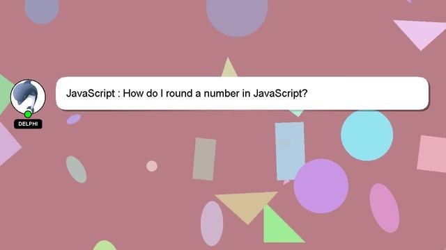 JavaScript : How do I round a number in JavaScript? смотреть онлайн