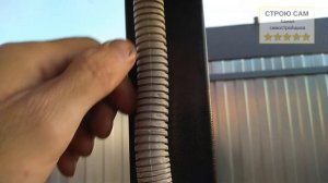 Подземная прокладка кабеля в ПНД трубе. Переделка