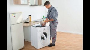 Установка стиральной машины на кухне