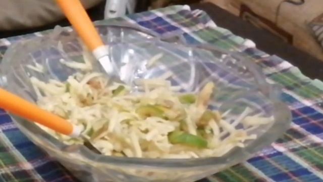 #87 Салат фейхоа и кабачок. смотреть онлайн