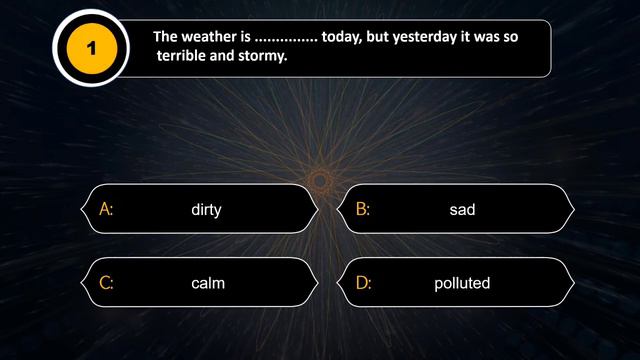 English Vocabulary QUIZ | INTERMEDIATE Level (B1- B2) | 10 Questions