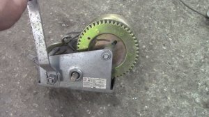 #Лебёдка ручная.