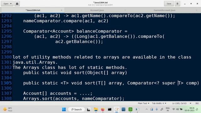 Understanding Comparator interface and some concepts of generics смотреть онлайн