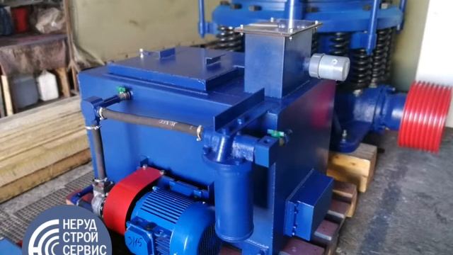 Конусная дробилка КСД-600 смотреть онлайн