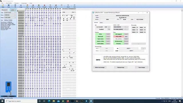 Coffee Lake Mod - i5-8400 Six Core Coffee Lake CPU modded to Asus EX-B150M-V3 Skylake motherboard смотреть онлайн