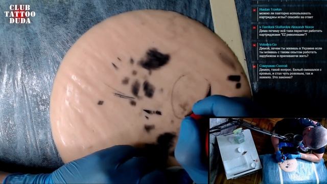 Осваиваем ЗАКРАС ● Процесс ● Tattoo Duda смотреть онлайн
