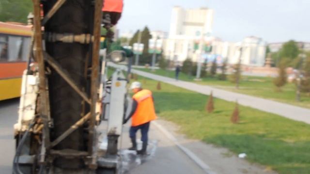Семей ремонт дороги по ул.Интернациональная смотреть онлайн