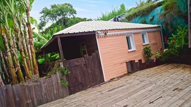 Les chalets Tikinou - Location saisonnière la Réunion - Vue sur l'océan Indien смотреть онлайн