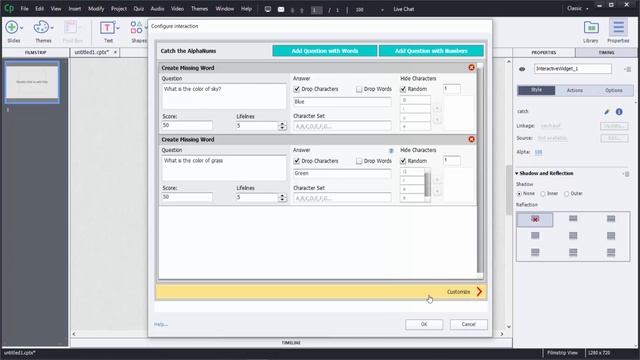 Tutorial 1- Game of Catching The Letters | Adobe Captivate Tutorials смотреть онлайн