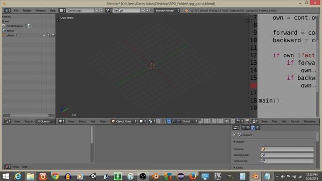UPBGE - Making an RPG in Blender(Part 1)Character Controls NPC смотреть онлайн
