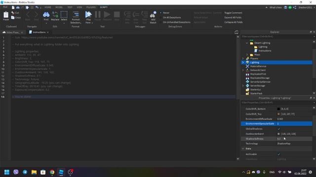 How to make Desert Lighting ?| Roblox Studio смотреть онлайн