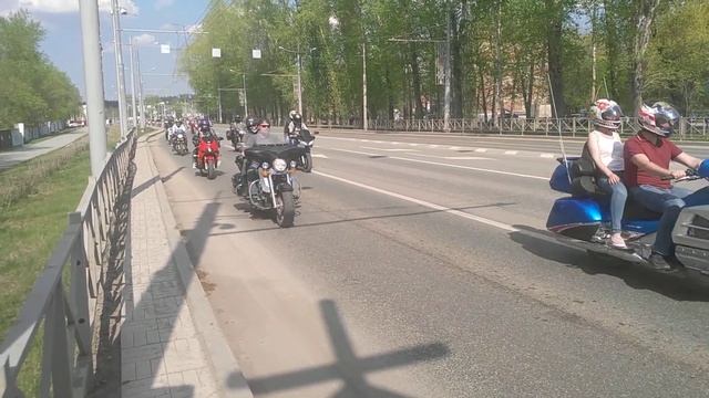 Мотоколонна Пермь 11.05.2019 смотреть онлайн