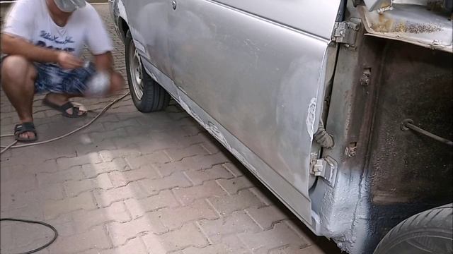 Из утиля в идеал! Ваз 2111 серебро часть 5 ПОДГОТОВКА И ГРУНТОВАНИЕ НИЗА ДВЕРЕЙ. смотреть онлайн