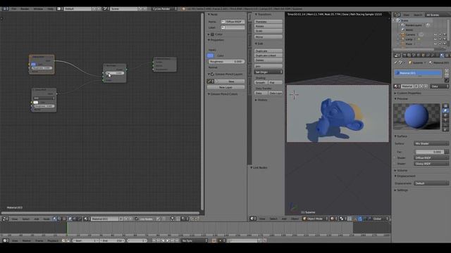 Introduction to the Node Editor in Blender (Beginner Cycles Tutorial) смотреть онлайн