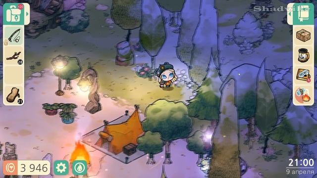 Кухня и новый каталог товаров Мистера Лиса ☀ Cozy Grove Прохождение игры #5 смотреть онлайн