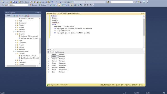 SQL Tip #8: Explicit SQL Join (with Outer Join) смотреть онлайн