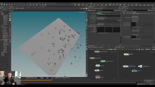 Houdini Tutorial - How to Collide Objects with Displaced Geometry смотреть онлайн