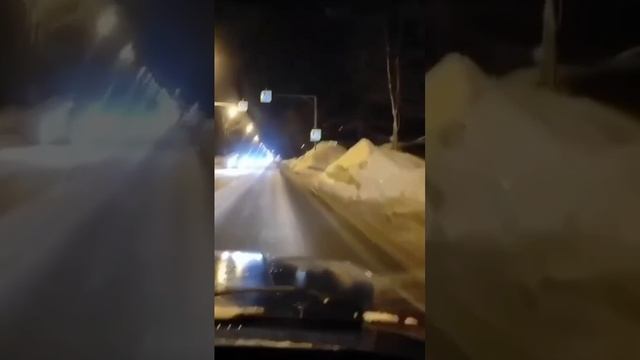 Тоннель в сугробе ))) смотреть онлайн