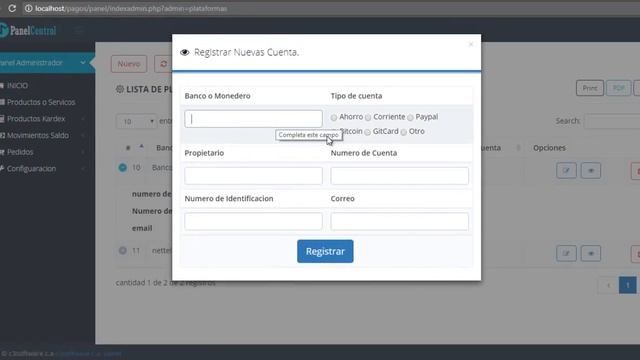sistema de inventario en php y mysql, GRATIS смотреть онлайн