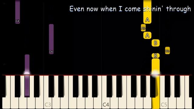 EVEN NOW ( LYRICS ) BARRY MANILOW | SLOW & EASY PIANO смотреть онлайн