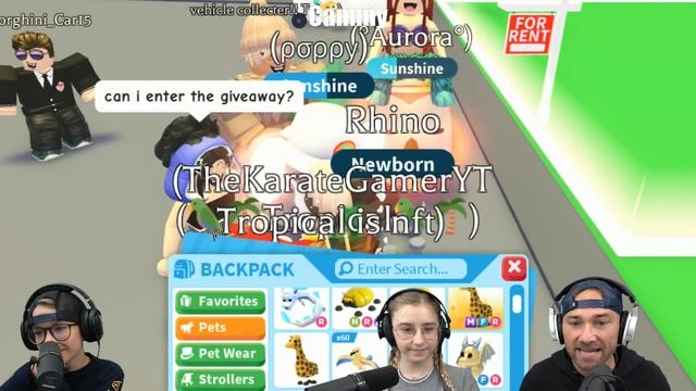 MEGA SHADOW DRAGON Giveaway! 1 Million Subscribers EVENT! Roblox Adopt Me Live! смотреть онлайн