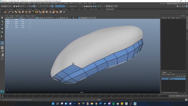 Making CC for TS4: Beret Speed Sculpt & смотреть онлайн