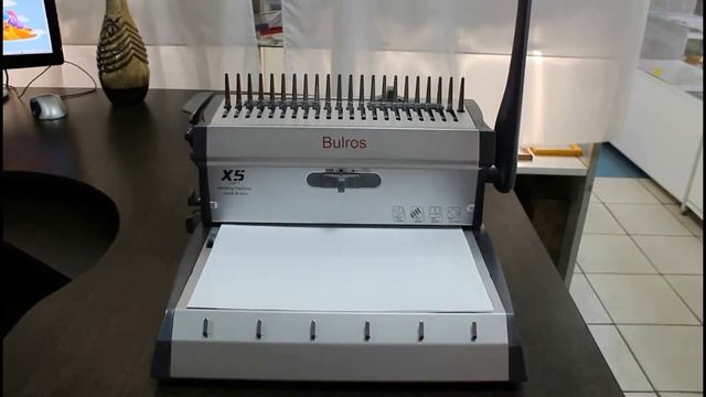 Брошюровщик Bulros X5 смотреть онлайн