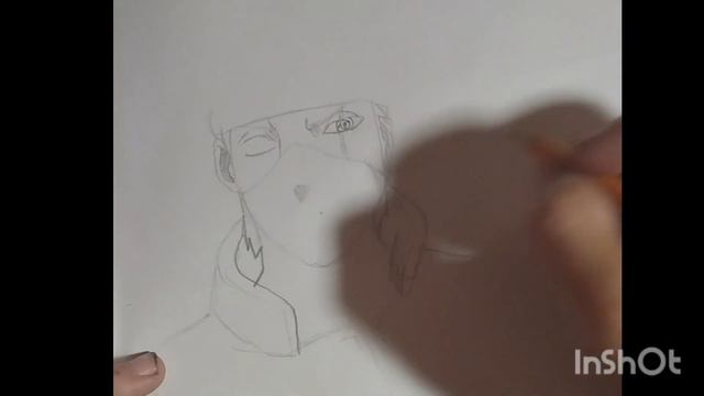 Как нарисовать Какаши Хатакэ #Наруто смотреть онлайн