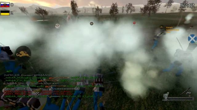 Napoleonic Wars - NA Hardcore Line Battles 11/27/12 - 1st Reddit Brigade part 2 смотреть онлайн