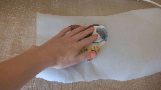 Декупаж на ткани/ текстильная подвеска /decoupage on fabric, handmade. смотреть онлайн