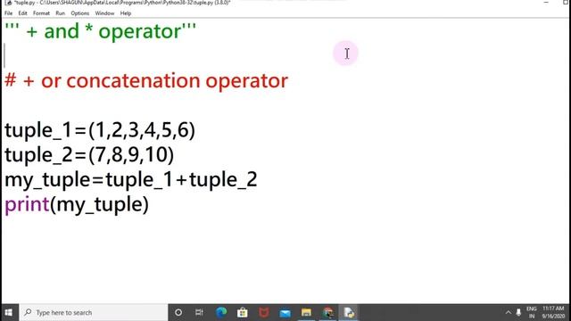 Python tuple | Learn everything about tuple | Python tutorial for beginners 2020 | Part 14 смотреть онлайн