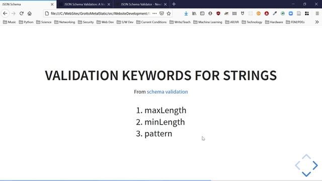 Data Validation with JSON Schema смотреть онлайн