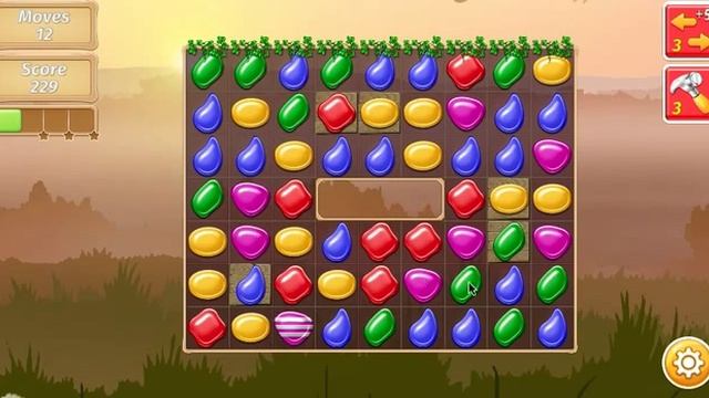 Level 9 - Gems Crush Mania смотреть онлайн