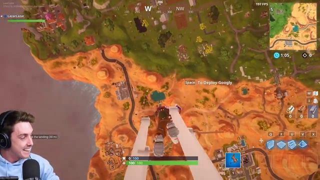 LazarBeam! NEW GIANT LIGHTNING CUBE in Fortnite Battle Royale смотреть онлайн