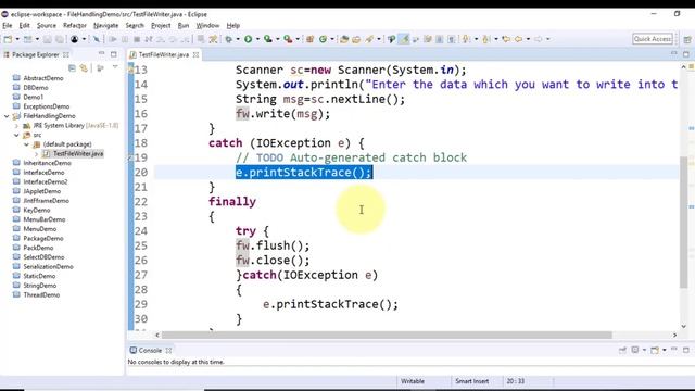 What is File Handling in java (PART-I)/ FileReader and FileWriter Class/ Character oriented approac смотреть онлайн