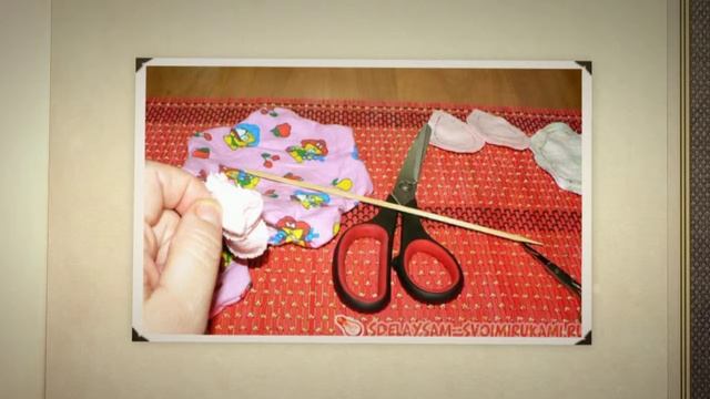 Новогодняя овечка из ткани смотреть онлайн