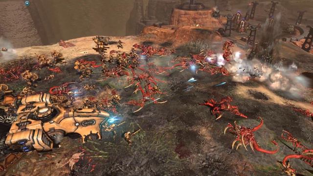 TAU Empire vs Tyranids! - Astartes Mod 3.2 | Warhammer 40K: Dawn of War 2: Retribution смотреть онлайн