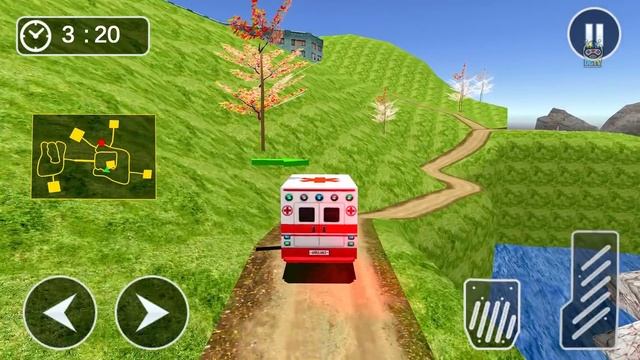 Ambulance Rescues Simulator 3D - 911 Emergency Van Driver - Android Gameplay смотреть онлайн