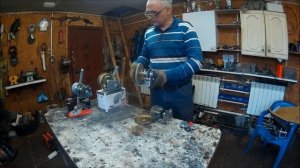 как самостоятельно сделать стойку к бензобуру